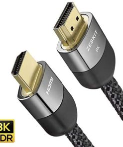6.5ft 8K HDMI Ultra HD High Speed 48Gbps Cable Compatible with Apple TV Roku Netflix PS4 Pro Xbox One X Samsung Sony LG