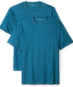 Amazon Essentials Men's 2-Pack Loose-Fit Short-Sleeve Crewneck T-Shirt