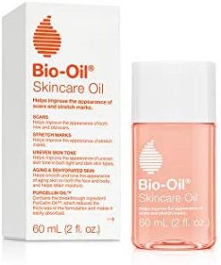 Bio-Oil Skincare Oil, 2 Ounce,   Body Oil for Scars and Stretchmarks, Hydrates Skin, Non-Greasy, Dermatologist Recommended, Non-Comedogenic, For All Skin Types, with Vitamin A, E