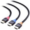 Cable Matters 3-Pack High Speed HDMI to HDMI Cable 3 Feet with HDR and 4K Resolution Support