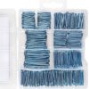 Coceca Hardware Nail Assortment Kit 600pcs, Galvanized Nails for Hanging Pictures, 7 Size Assortment