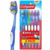 Colgate Extra Clean Toothbrush, Full Head, Soft - 6 Count