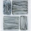 Hardware Nail Assortment Kit, Includes Wire, Finish, Common, Brad and Picture Hanging Nails