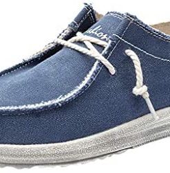 Men's Casual Cloth Shoes HAALIFE◕‿ Vintage Loafers Stylish Casual Driving Shoes Slip on Breathable Canvas Comfortable