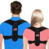 Posture Corrector For Men And Women - USA Patented Design - Adjustable Upper Back Brace For Clavicle Support and Providing Pain Relief From Neck, Back and Shoulder (Universal)