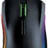 Razer Mamba Elite Wired Gaming Mouse: 16,000 DPI Optical Sensor - Chroma RGB Lighting - 9 Programmable Buttons - Mechanical Switches